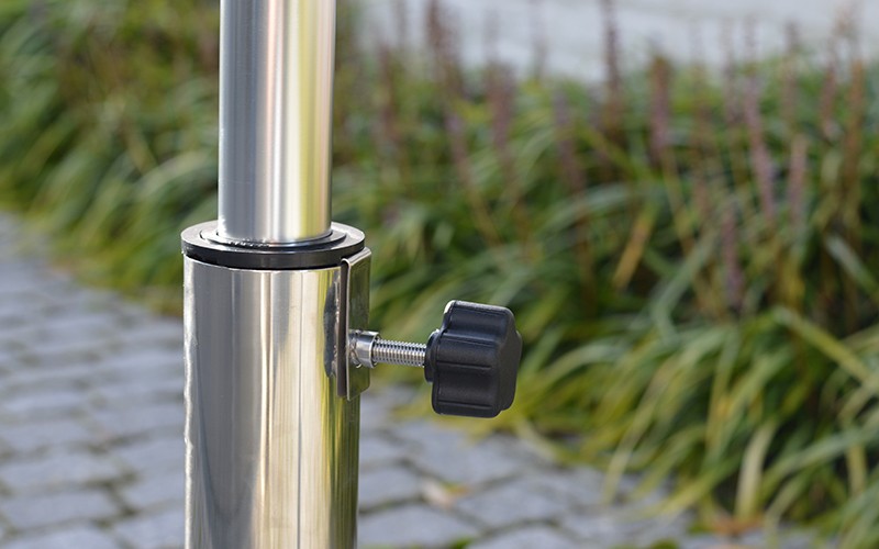 Parasol bases and ground anchors Solero garden and commercial parasols